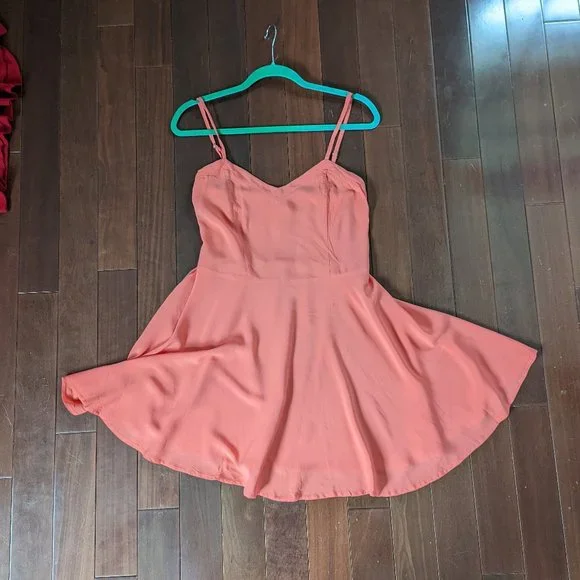 Dresses | Coral Summer Dress | Poshmark